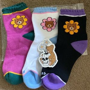 Teddy Fresh socks, brand new